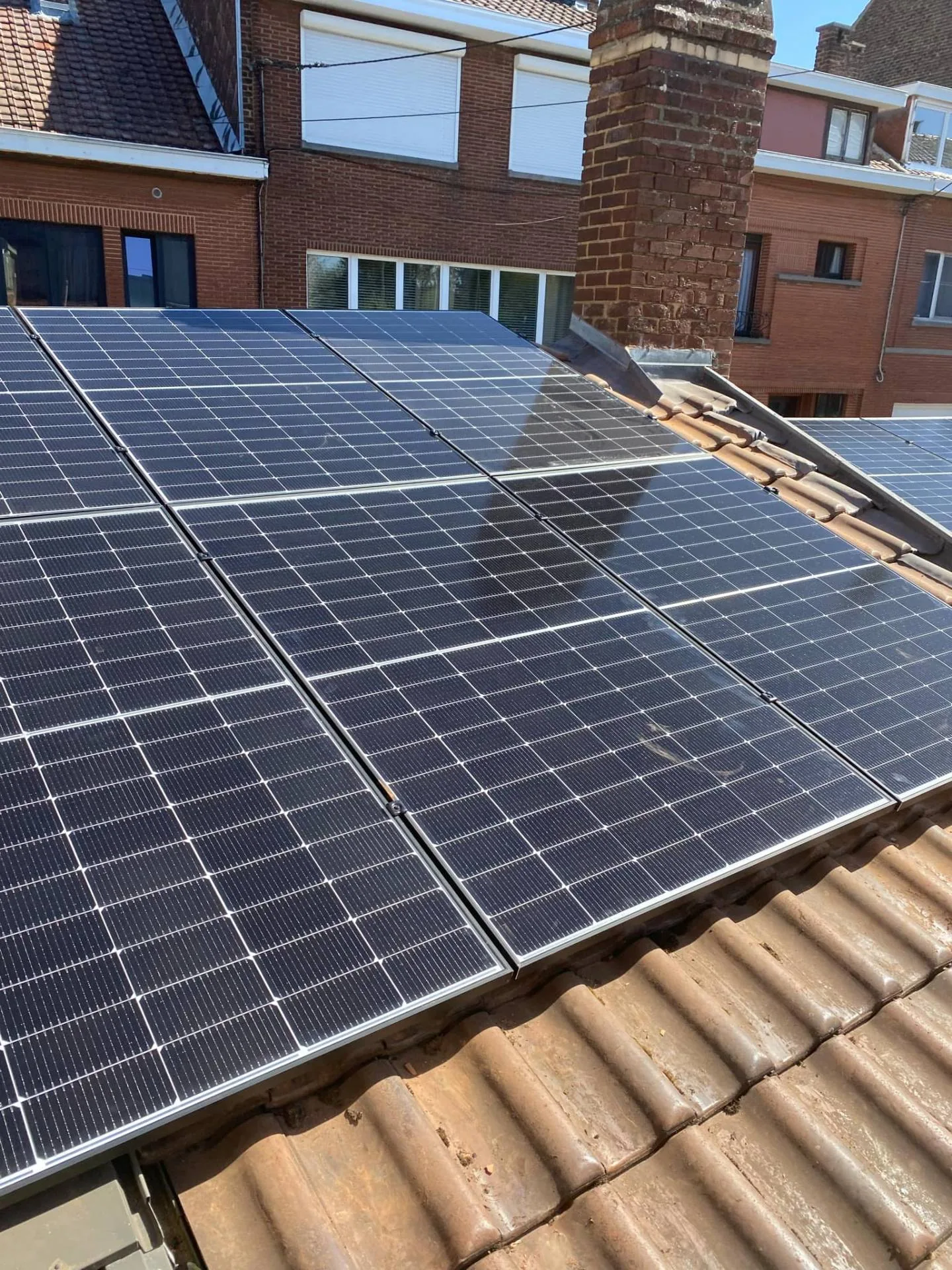 Panneaux photovoltaïques posés à Soignies par ElectriPilar